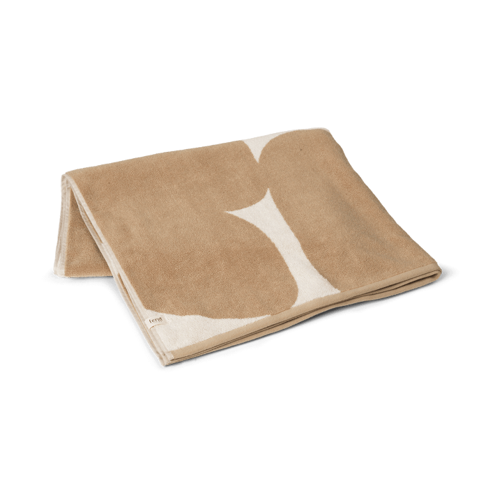 Ebb kylpypyyhe 100x150 cm - Sand, off-white - Ferm LIVING