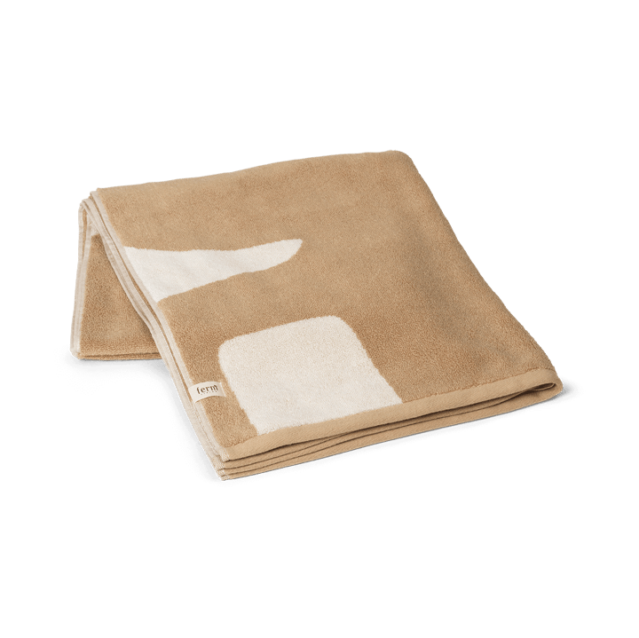 Ebb kylpypyyhe 70x140 cm - Sand, off-white - Ferm Living