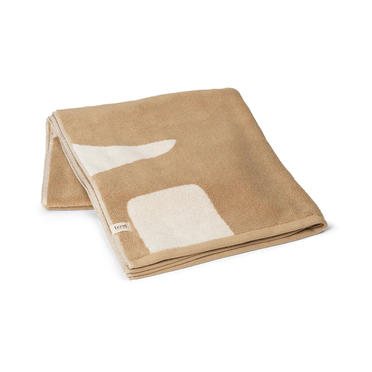 Ferm Living Ebb kylpypyyhe 70x140 cm Sand, off-white