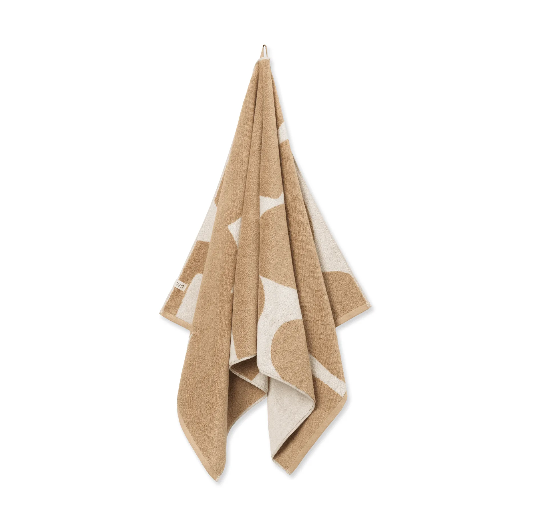Ebb kylpypyyhe 70x140 cm, Sand, off-white Ferm Living