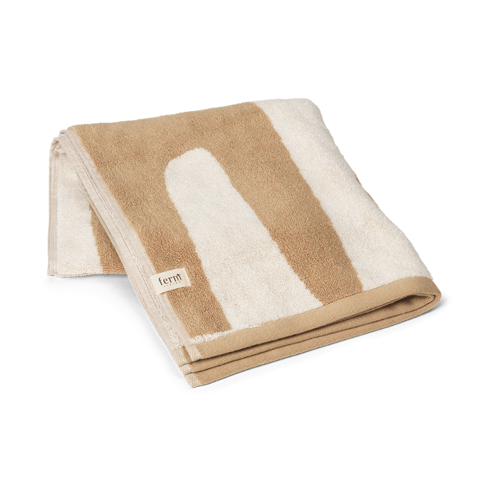 Ebb pyyhe 50x100 cm - Sand, off-white - Ferm LIVING