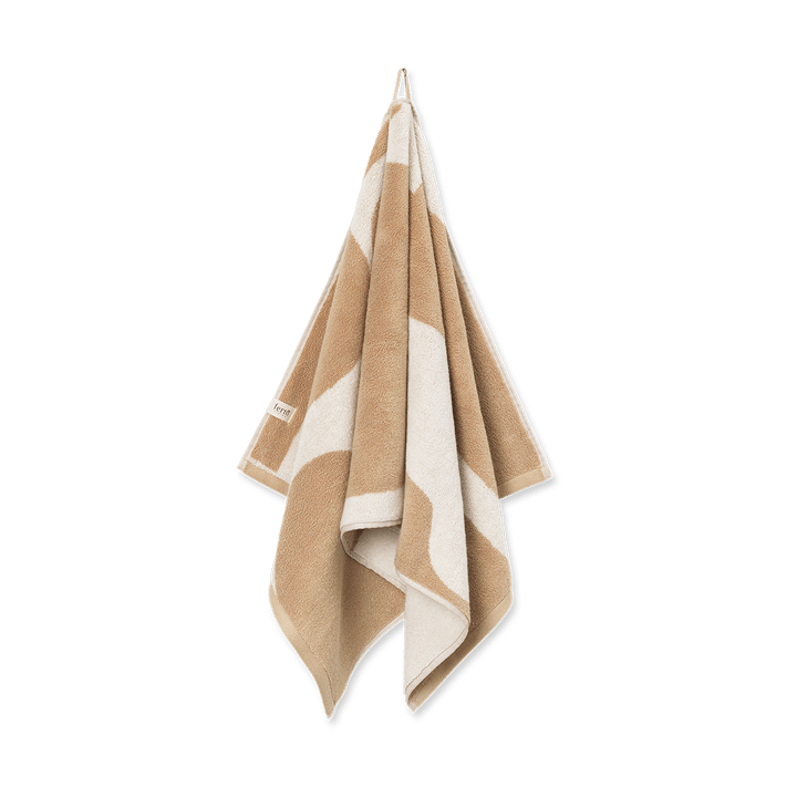 Ebb pyyhe 50x100 cm, Sand, off-white Ferm Living