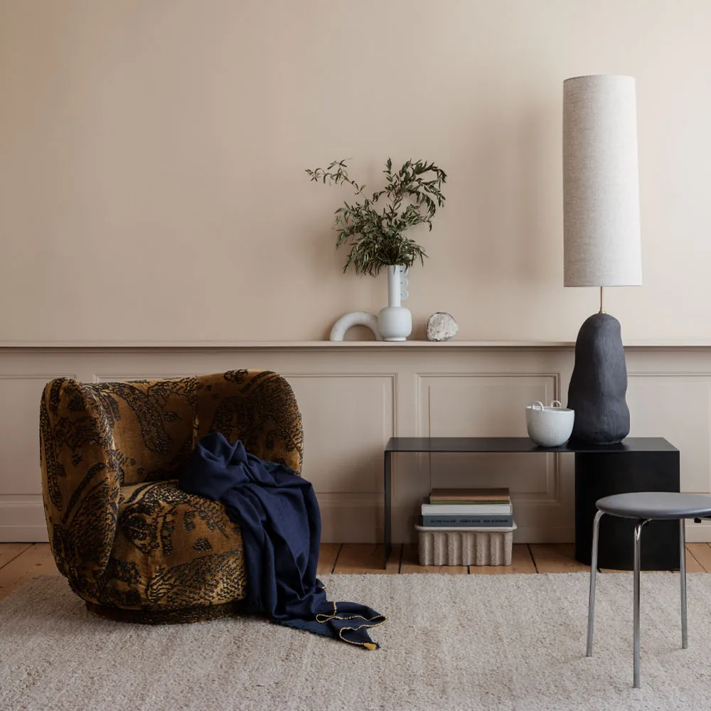 Eclipse lampunvarjostin, Natural, long Ferm Living