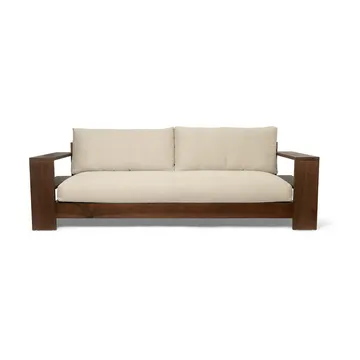 Edre sohva classic linen - Dark Stained-Natural - Ferm Living