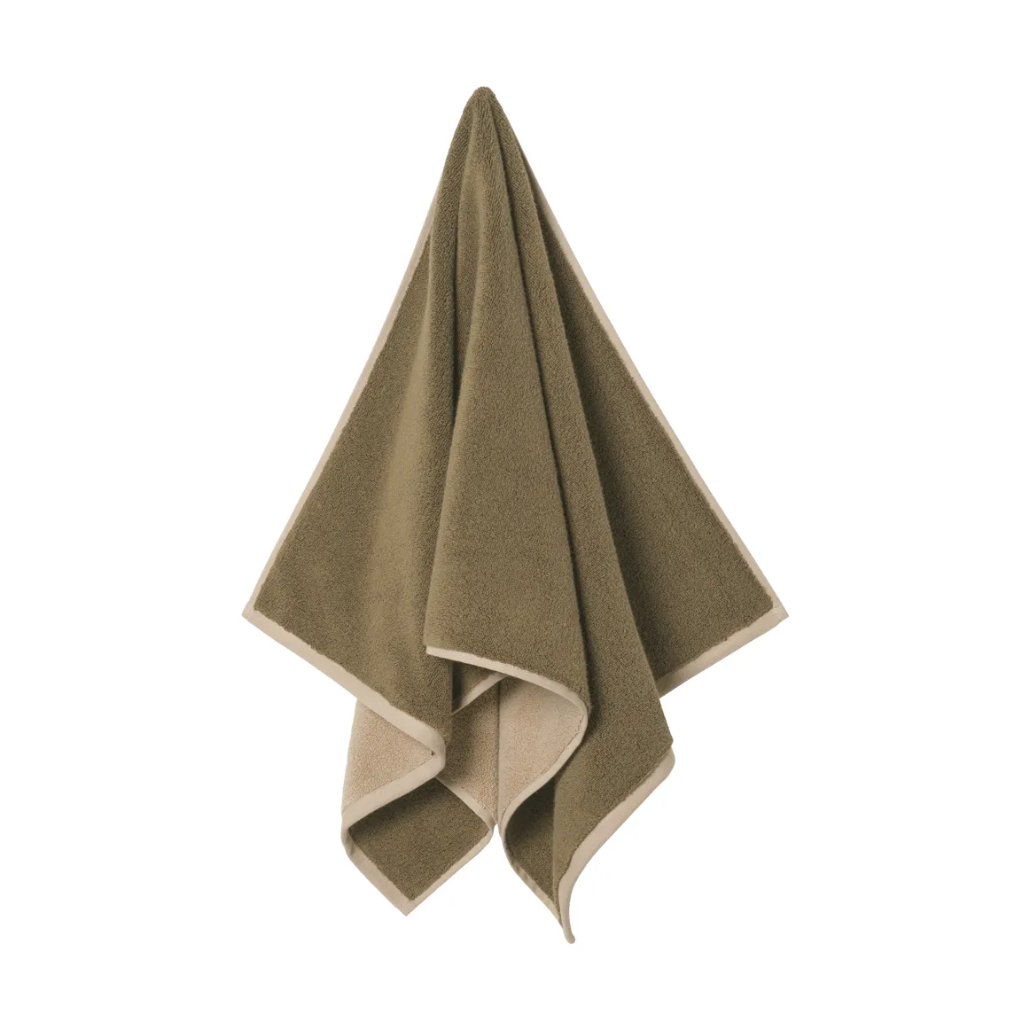 Ekko pyyhe, Olive-cashmere, 50x100 cm Ferm Living