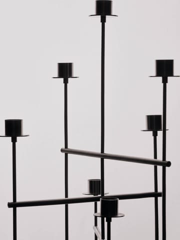 Elysia kynttilänjalka - Brushed stainless steel - Ferm Living