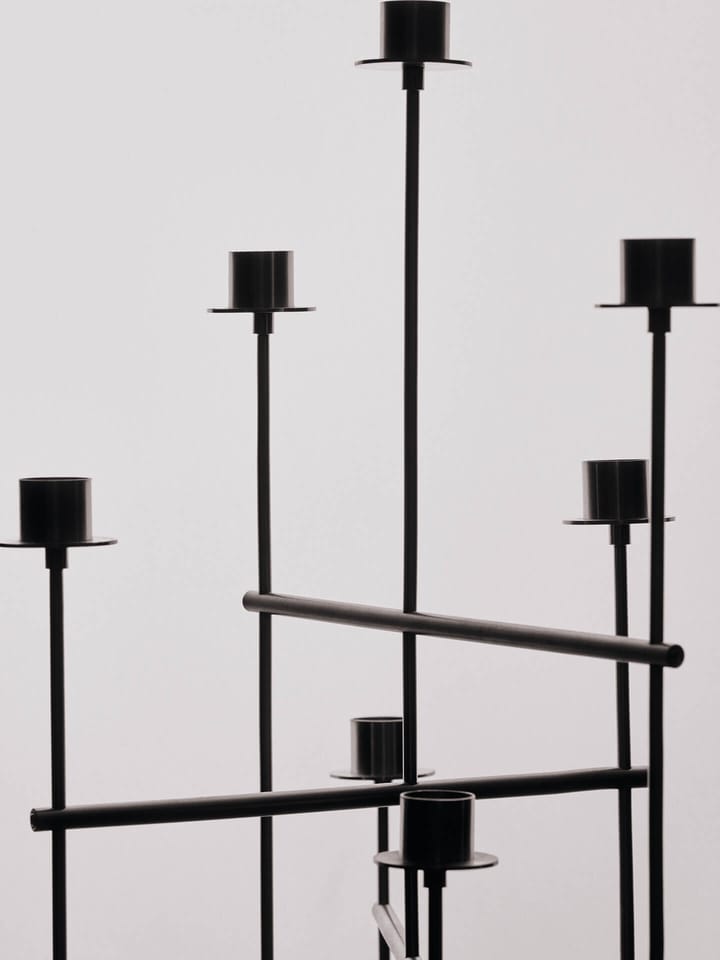 Elysia kynttilänjalka, Brushed stainless steel Ferm Living