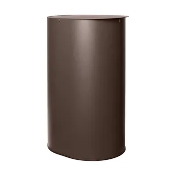 Enkel roskasäiliö large - Tumma suklaa - Ferm Living