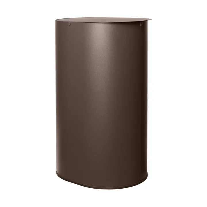 Enkel roskasäiliö large - Tumma suklaa - Ferm Living