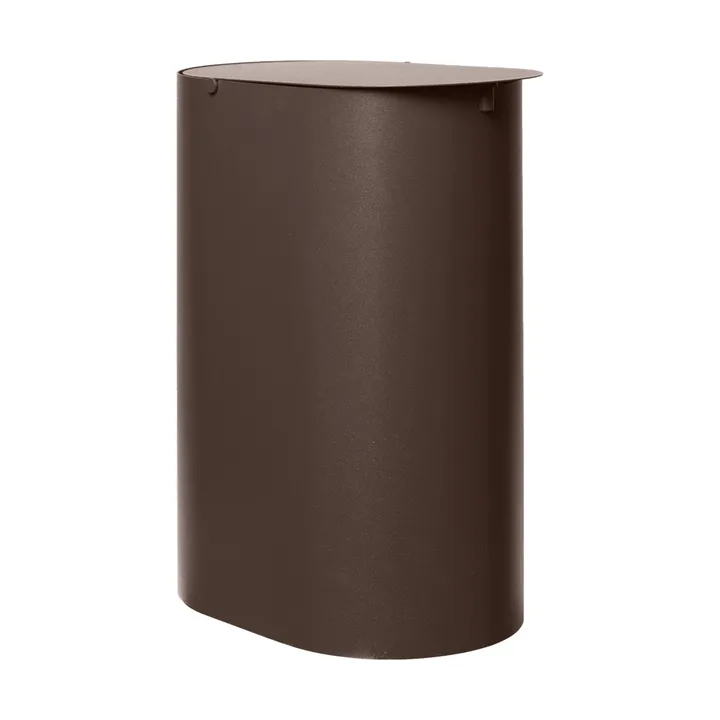 Enkel roskasäiliö small - Tumma suklaa - Ferm Living