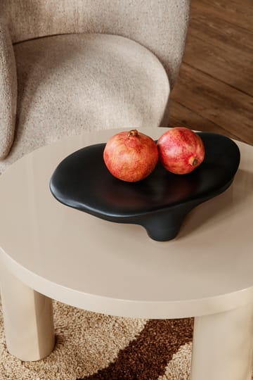 Esca Piece koriste tarjoilulautanen - Musta - Ferm Living