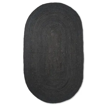 Eternal juuttimatto ovaali large - Black - Ferm Living