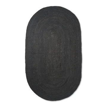 Eternal juuttimatto ovaali small - Black - Ferm Living