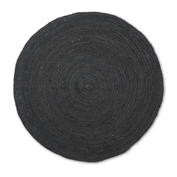 Eternal juuttimatto pyöreä small - Black - Ferm Living