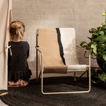Eternal juuttimatto pyöreä small - Black - Ferm Living