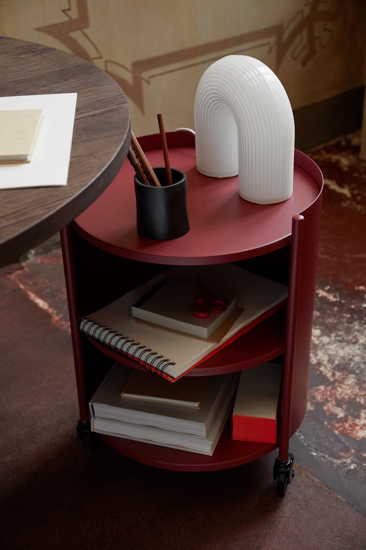Eve sivupöytä, Mahogany Red Ferm Living