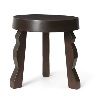 Faye jakkara - Pimeästi värjätty mango - Ferm Living