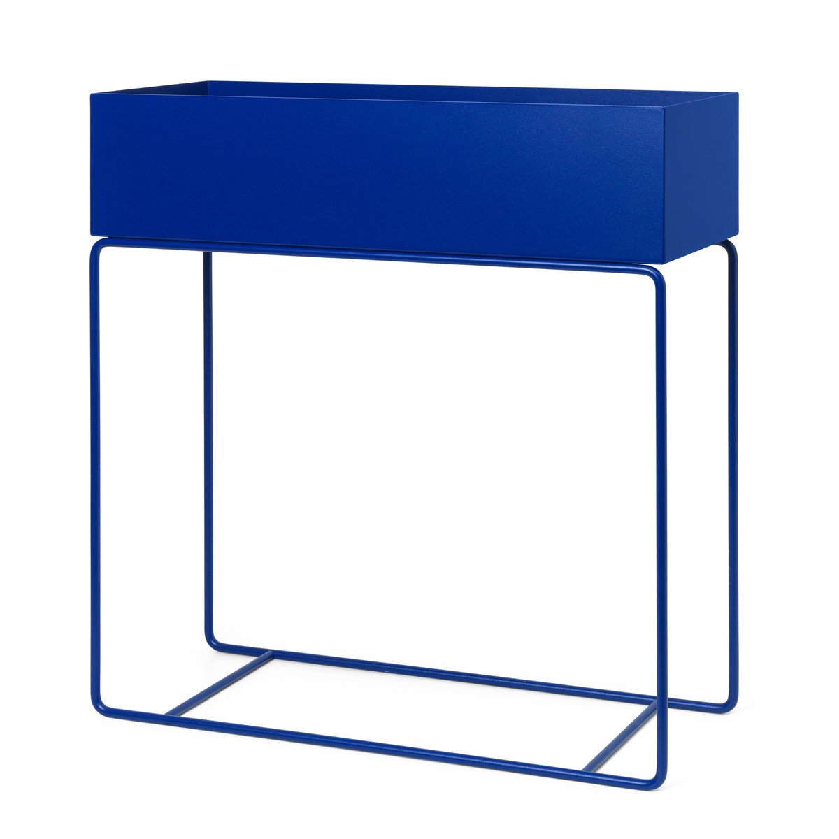 ferm LIVING istutuslaatikko Plant box Bright blue | Skandinaavinen Sisustus | Ruukut | Sininen
