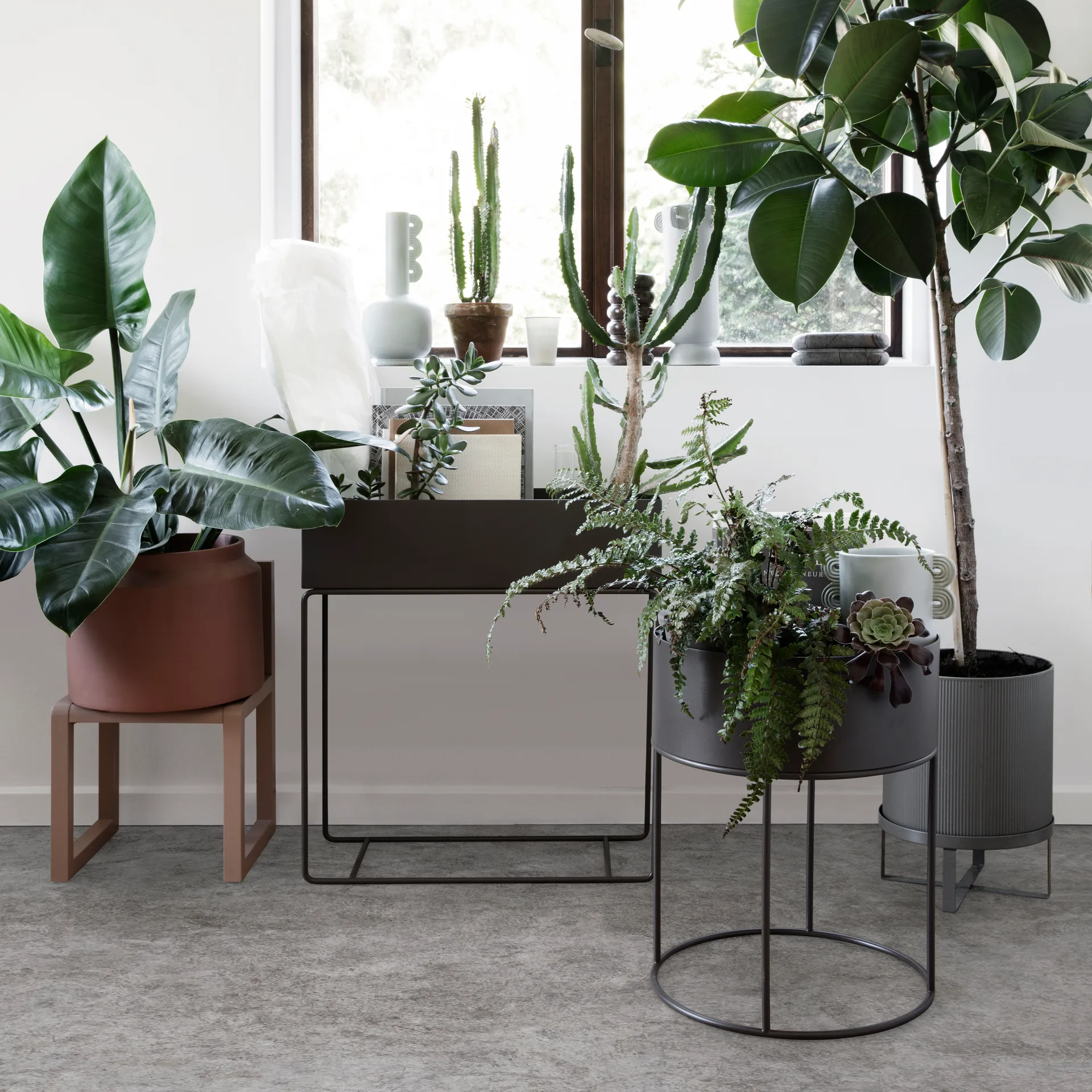 ferm LIVING istutuslaatikko Plant box, musta Ferm Living