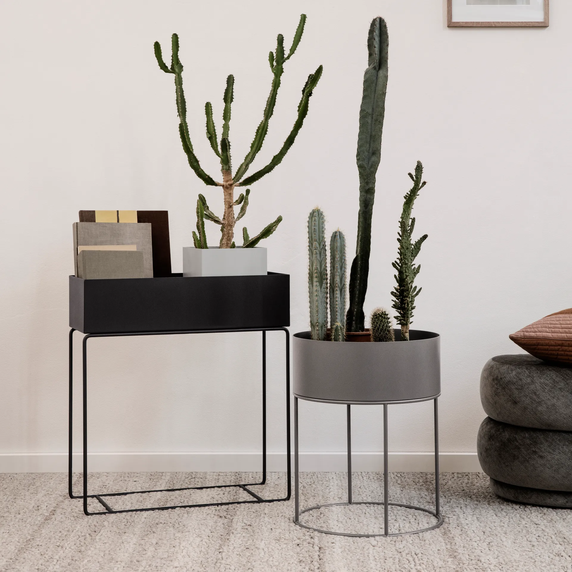 ferm LIVING istutuslaatikko Plant box, musta Ferm Living