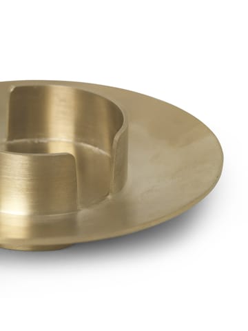 Ferm Living kynttilänpidike - brass - Ferm Living