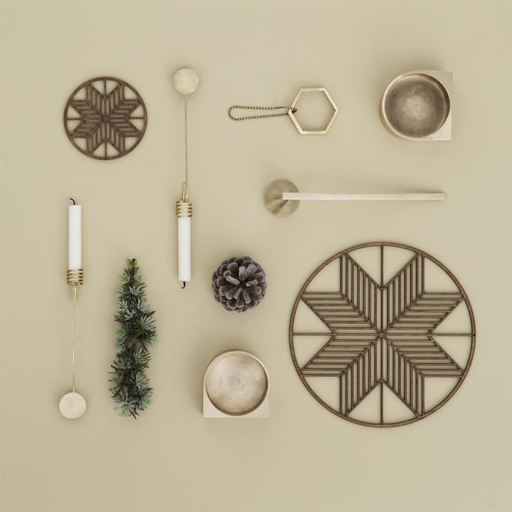 Ferm Living kynttilänpidike joulukuuseen, 4 kpl Ferm Living
