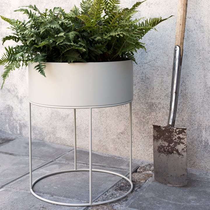 Ferm Living plant box pyöreä, Cashmere Ferm Living