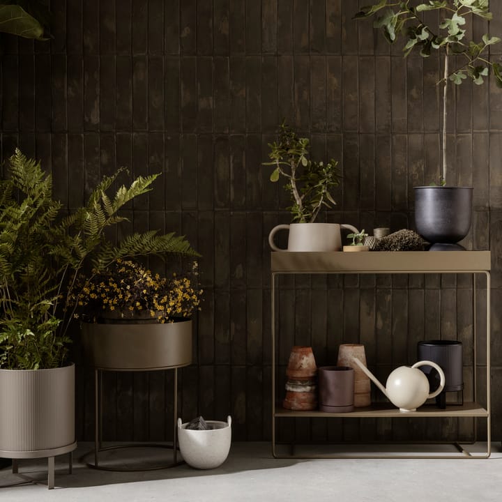 Ferm Living plant box pyöreä, Olive Ferm Living