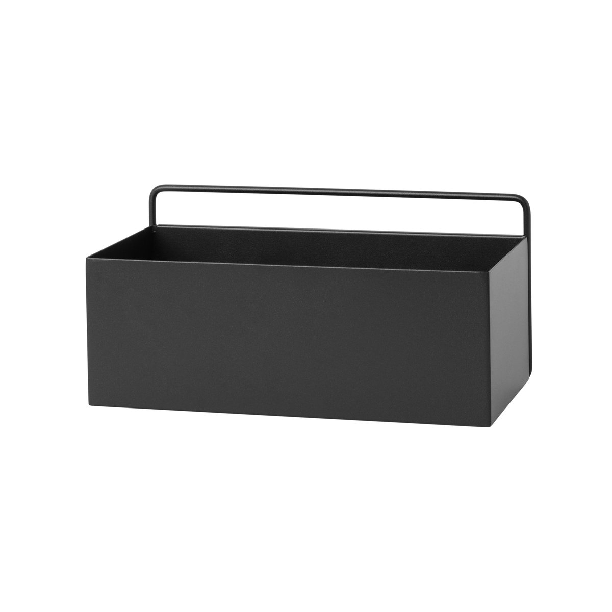 Ferm Living wall box rectangle musta | Skandinaavinen Sisustus | Musta