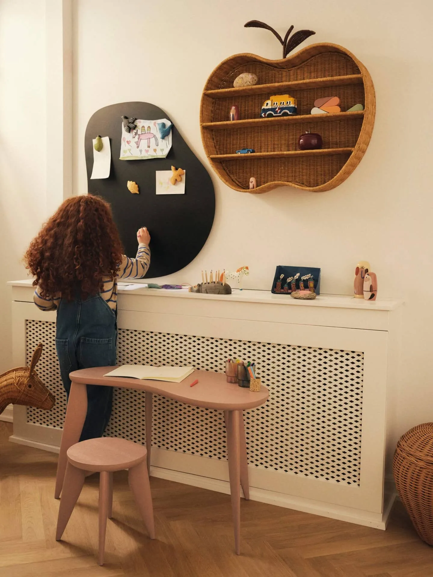 Feve kids kirjoituspöytä, ruusu Ferm Living