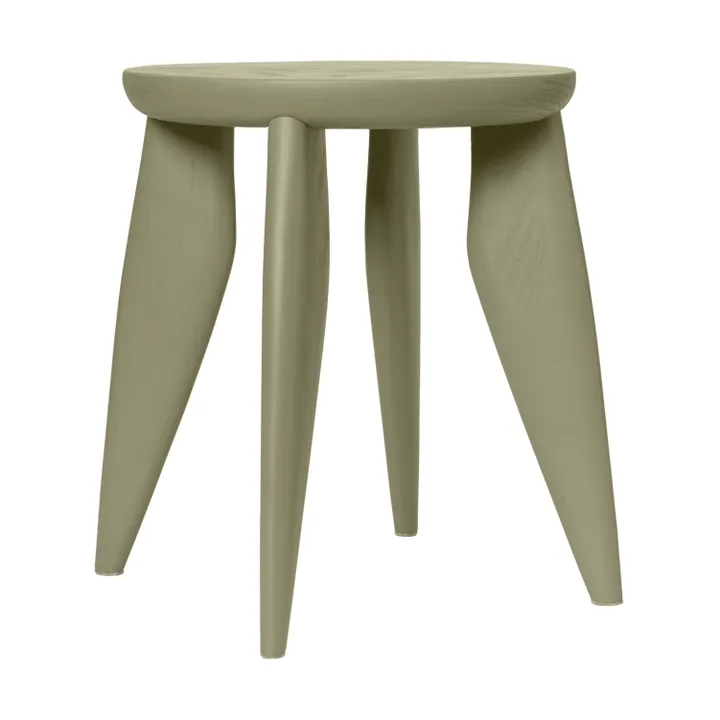 Feve kids pyöreä jakkara - Elm green - Ferm Living