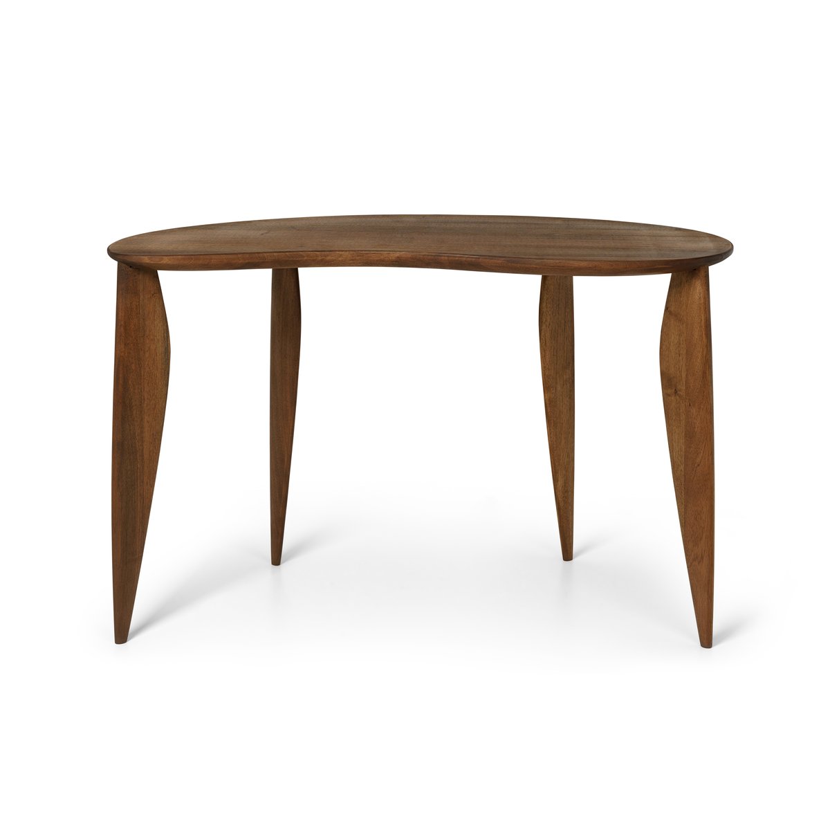 Ferm Living Feve kirjoituspöytä 60x117 cm Walnut | Skandinaavinen Sisustus | Kirjoituspöydät | Ruskea