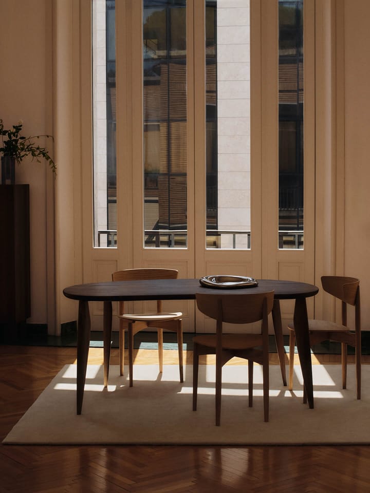 Feve-pöytä 160x86x73 cm, Walnut Ferm Living