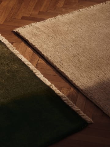 Firth juuttimatto - Dark olive, 140x200 cm - Ferm Living