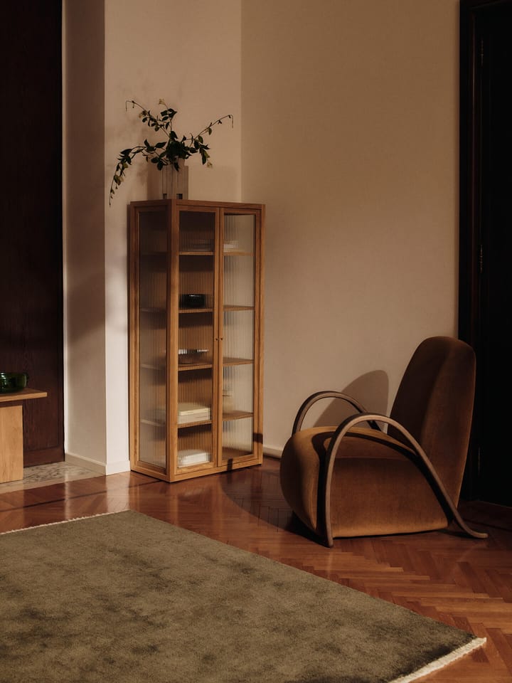 Firth juuttimatto, Dark olive, 200x300 cm Ferm Living