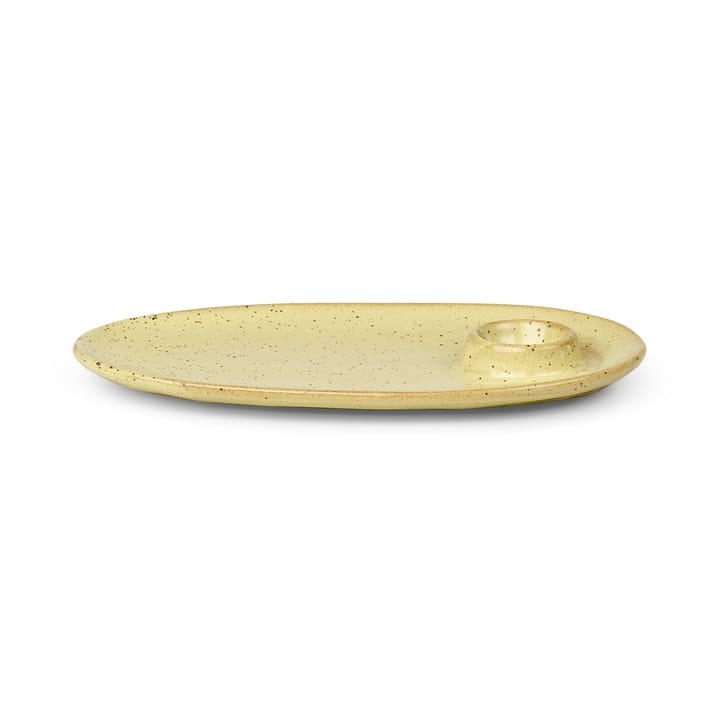 Flow aamiaislautanen 14x23,5 cm - Yellow speckle - Ferm LIVING
