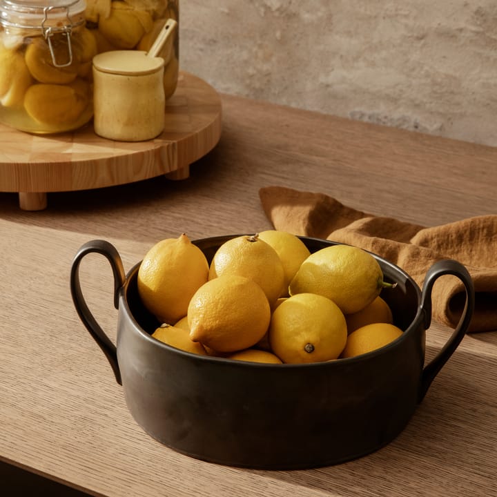 Flow Centrepiece -kulho, Black Ferm Living