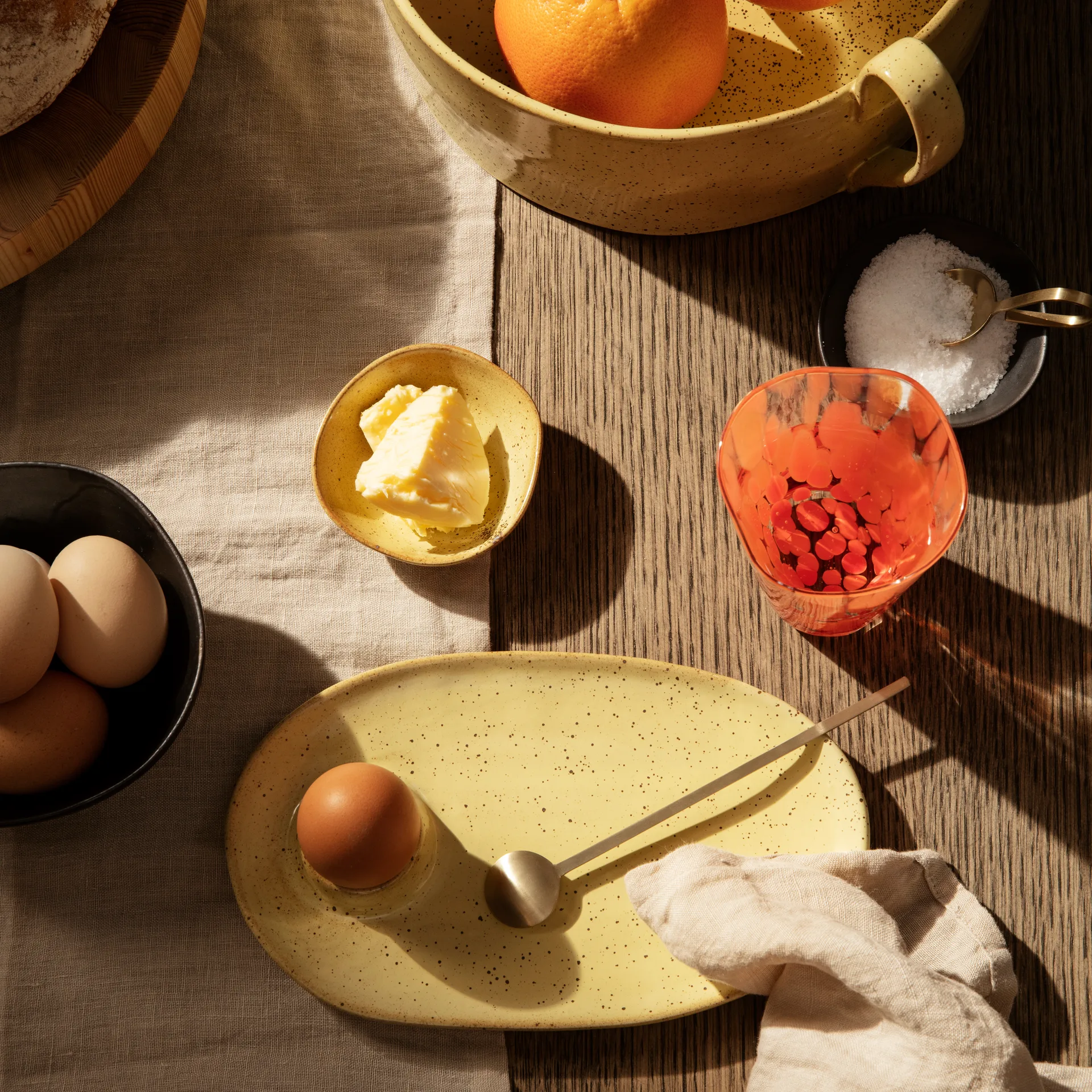 Flow kulho 9 cm, Musta Ferm Living