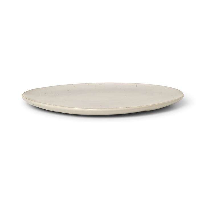 Flow lautanen 22 cm - Off-white speckle - Ferm Living
