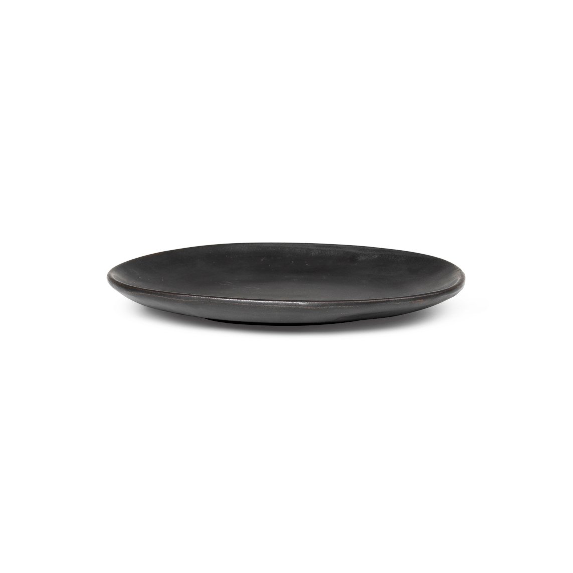 Ferm Living Flow leipälautanen 15 cm Musta | Skandinaavinen Sisustus | Asetit | Musta