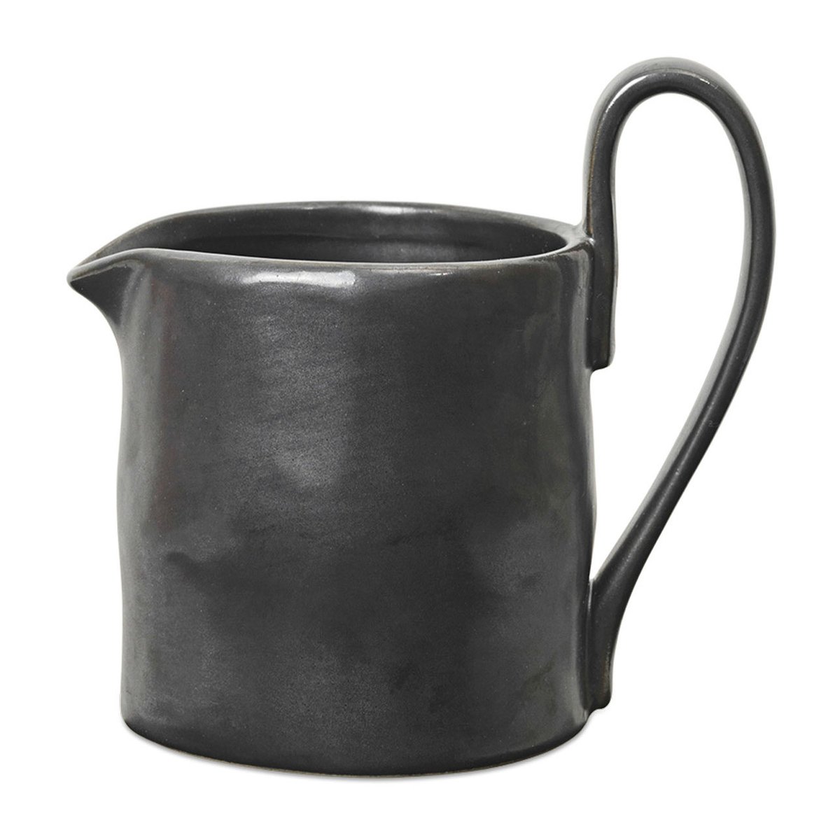 Ferm Living Flow maitokannu 30 cl Black | Skandinaavinen Sisustus | Maitokannut | Musta