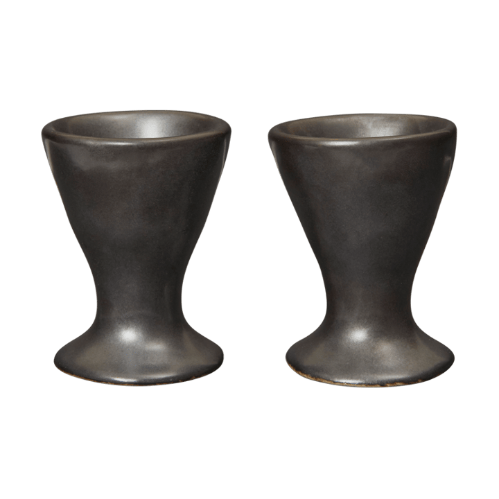Flow munakupit 2 kpl - Black - Ferm Living