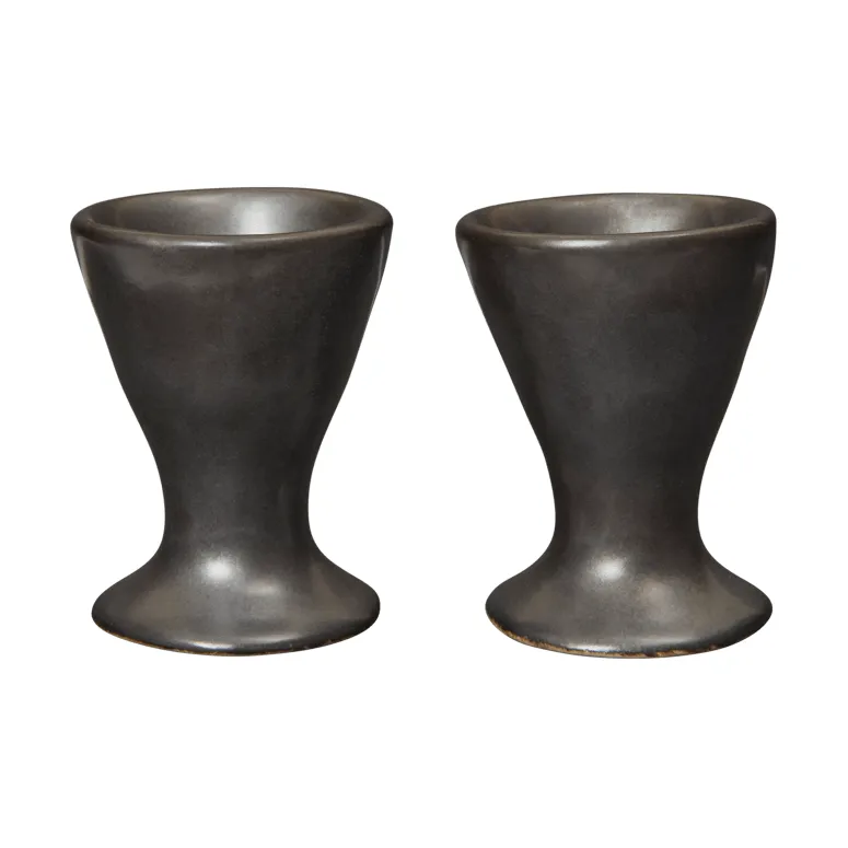 Ferm Living Flow munakupit 2 kpl Black