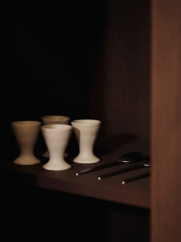Flow munakupit 2 kpl - Off-white speckle - Ferm Living