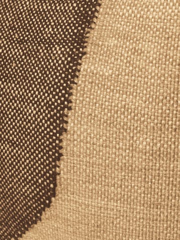 Forene square pouf istuinrahi 60x60x40 cm - Tan-Chocolate - Ferm Living