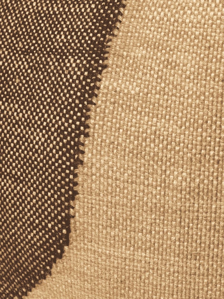 Forene square pouf istuinrahi 60x60x40 cm, Tan-Chocolate Ferm Living