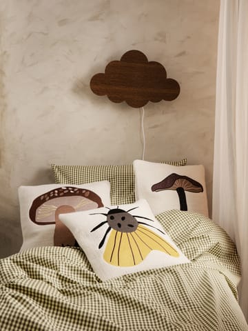 Forest kirjailtu tyyny 40x40 cm - Lactarius - Ferm Living