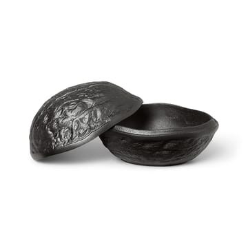 Forest nut box kannellinen pähkinäkulho 7,5 cm - Blackened alumiini - Ferm Living