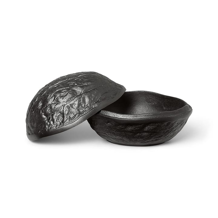 Forest nut box kannellinen pähkinäkulho 7,5 cm, Blackened alumiini Ferm Living