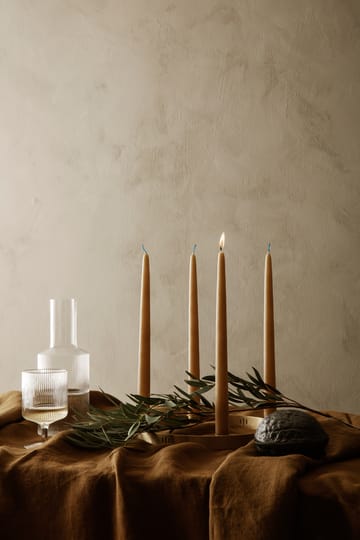 Forest nut box kannellinen pähkinäkulho 7,5 cm - Blackened alumiini - Ferm Living